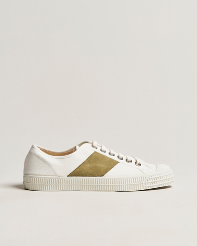 Herr | Låga sneakers | Novesta | Star Master Organic Cotton Sneaker White/Green