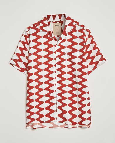 Herr | Kortärmade skjortor | OAS | Viscose Resort Short Sleeve Shirt Big Lauda