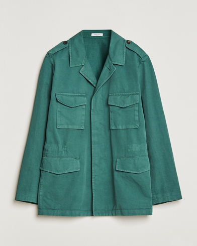 Herr | Dressade jackor | Boglioli | Field Jacket Dark Green
