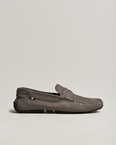 Herr | Loafers | Bally | Peir Calf Leather Car Shoe Dark Mineral