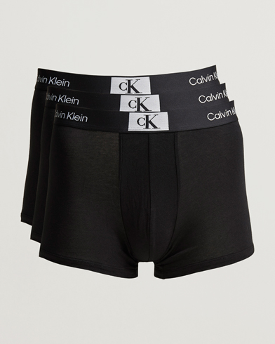 Herr | Kalsonger | Calvin Klein | Cotton Stretch Trunk 3-pack Black
