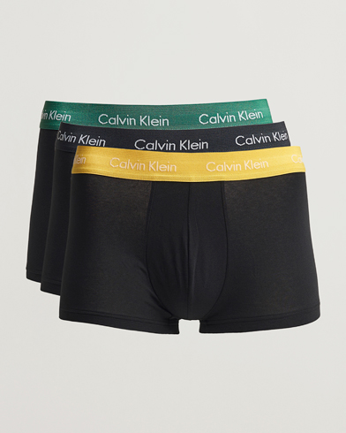 Herr | Briefs | Calvin Klein | Cotton Stretch Trunk 3-Pack Black
