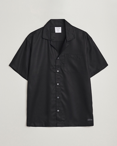 Herr |  | Calvin Klein | Lyocell Short Sleeve Loungewear Shirt Black