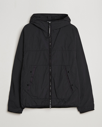 Herr | Samtida jackor | C.P. Company | Polartek G.D.P.Nylon Hood Jacket Black