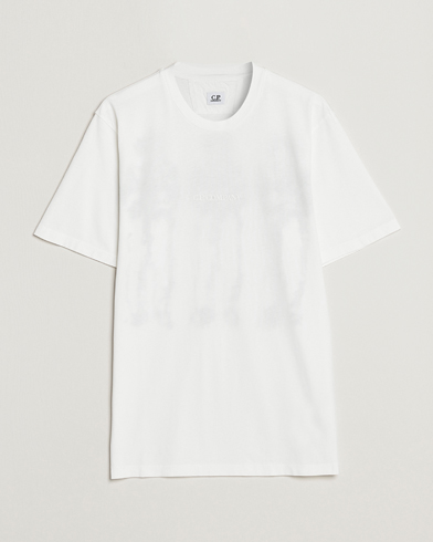 Herr | C.P. Company | C.P. Company | Garment Dyed Jersey Printed T-Shirt White