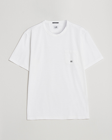Herr | C.P. Company | C.P. Company | Mercerized Cotton Pocket T-Shirt White