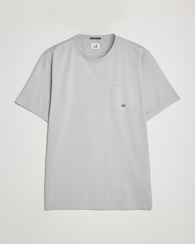 Herr | C.P. Company | C.P. Company | Mercerized Cotton Pocket T-Shirt Ocean