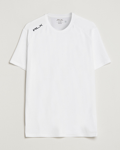 Herr | Kortärmade t-shirts | RLX Ralph Lauren | Airflow Crew Neck T-Shirt Ceramic White