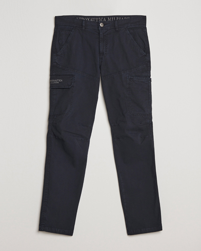 Herr | Aeronautica Militare | Aeronautica Militare | Stretch Cotton Pocket Pants Navy