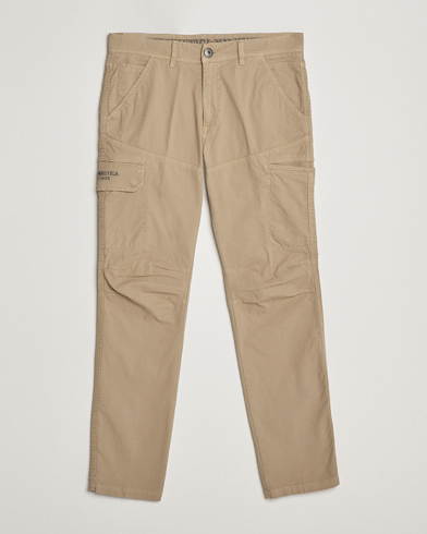 Herr |  | Aeronautica Militare | Stretch Cotton Pocket Pants Sand