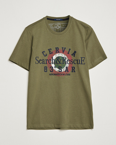 Herr | Aeronautica Militare | Aeronautica Militare | Cotton T-Shirt Green