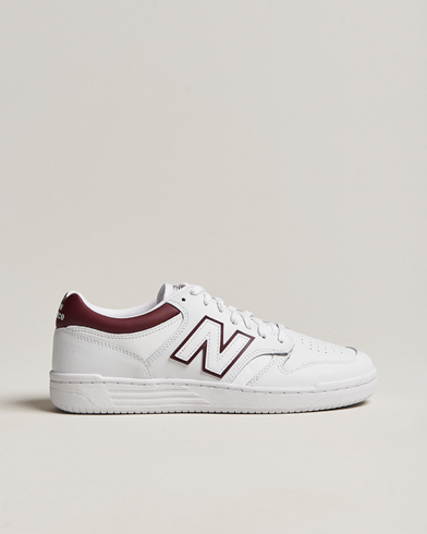 Herr | New Balance | New Balance | 480 Sneakers White/Burgundy