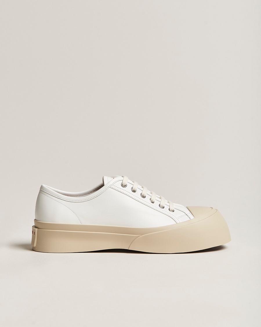 Herr | Marni | Marni | Pablo Lace Up Sneakers Lily White