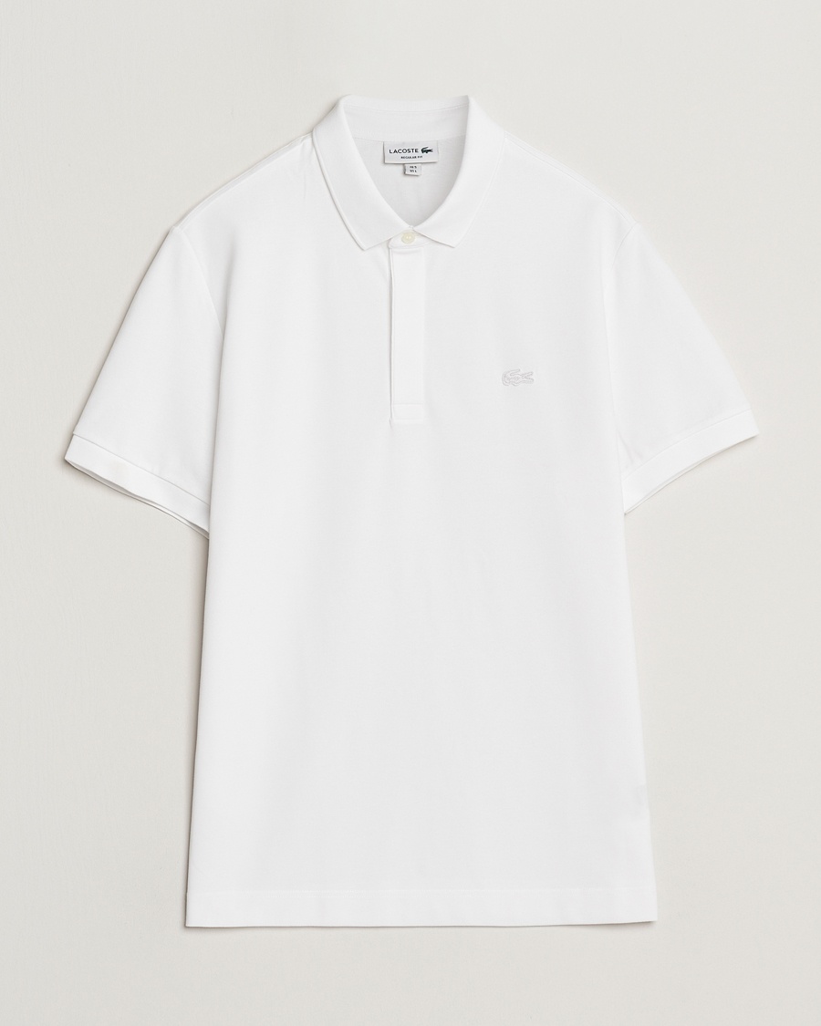 Lacoste Paris Polo Piké White – Vit