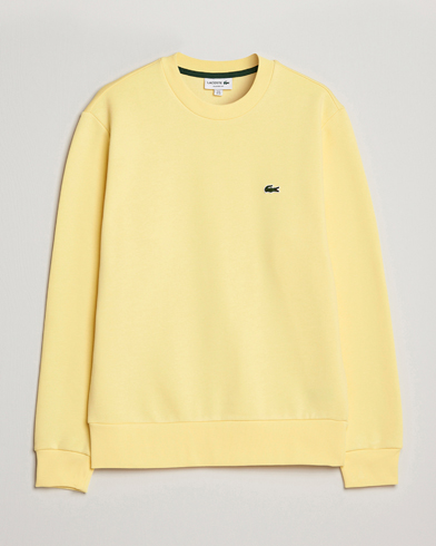 Herr |  | Lacoste | Crew Neck Sweatshirt Yellow