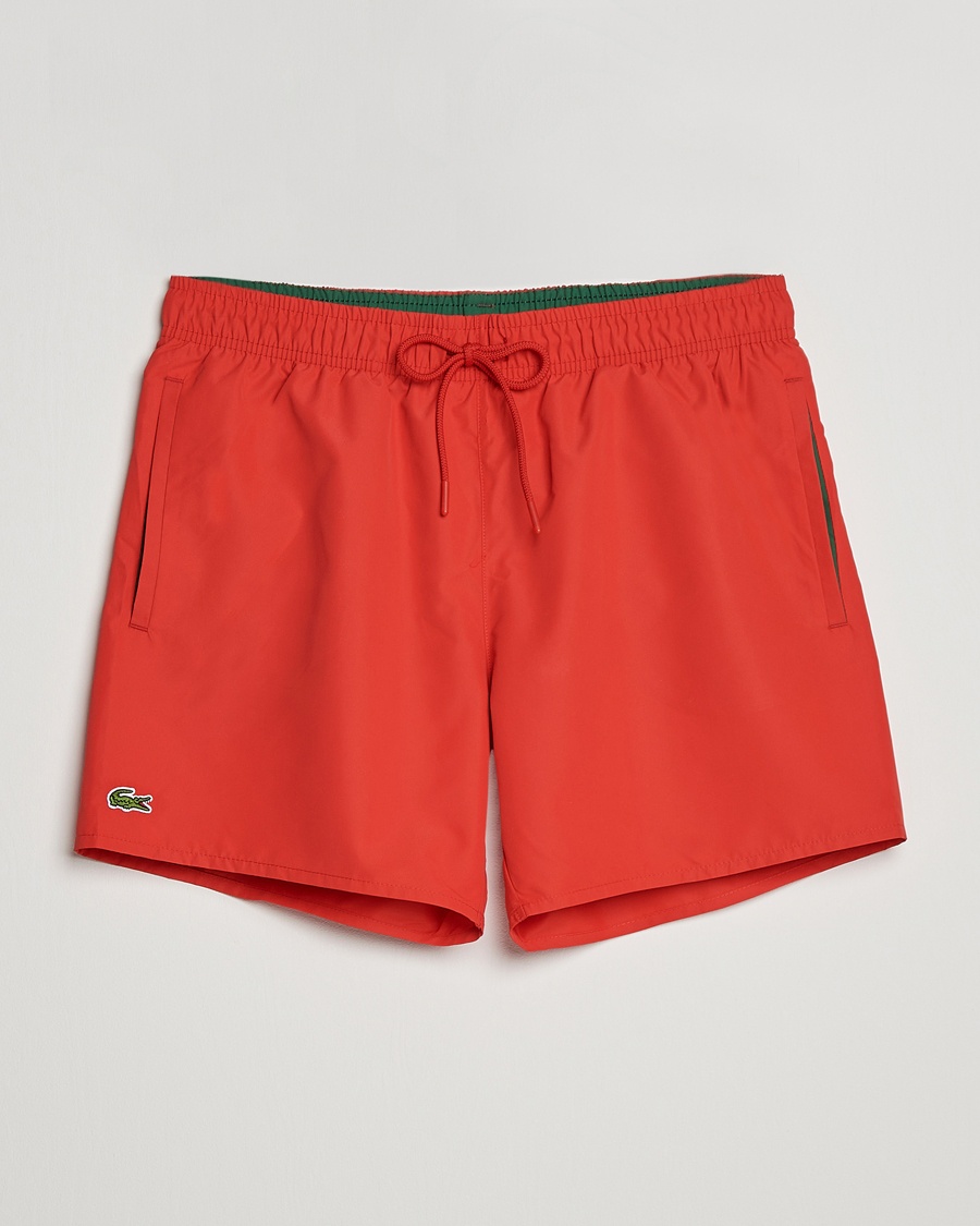 Lacoste Bathingtrunks Red – Röd