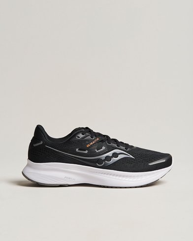Herr | Active | Saucony | Guide 16 Running Sneakers Black/White