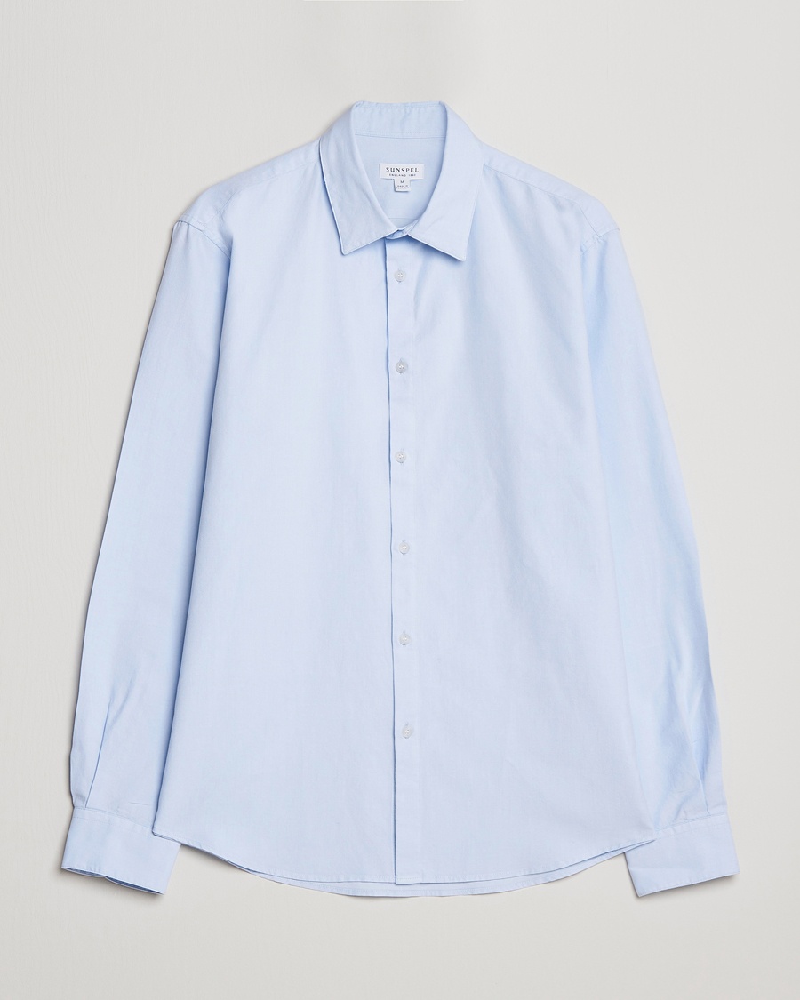  Casual Oxford Shirt Light Blue