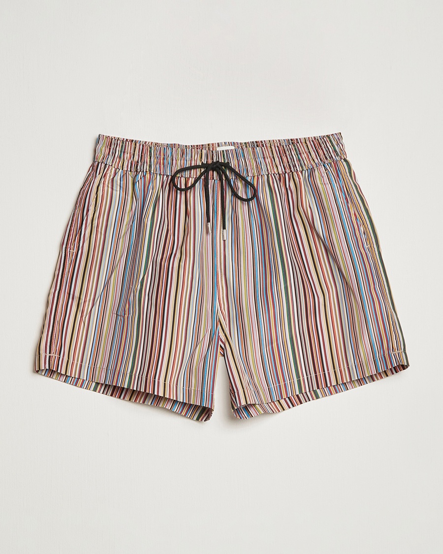 Herr | Snörade Badbyxor | Paul Smith | Signature Stripe Swimshorts Multi