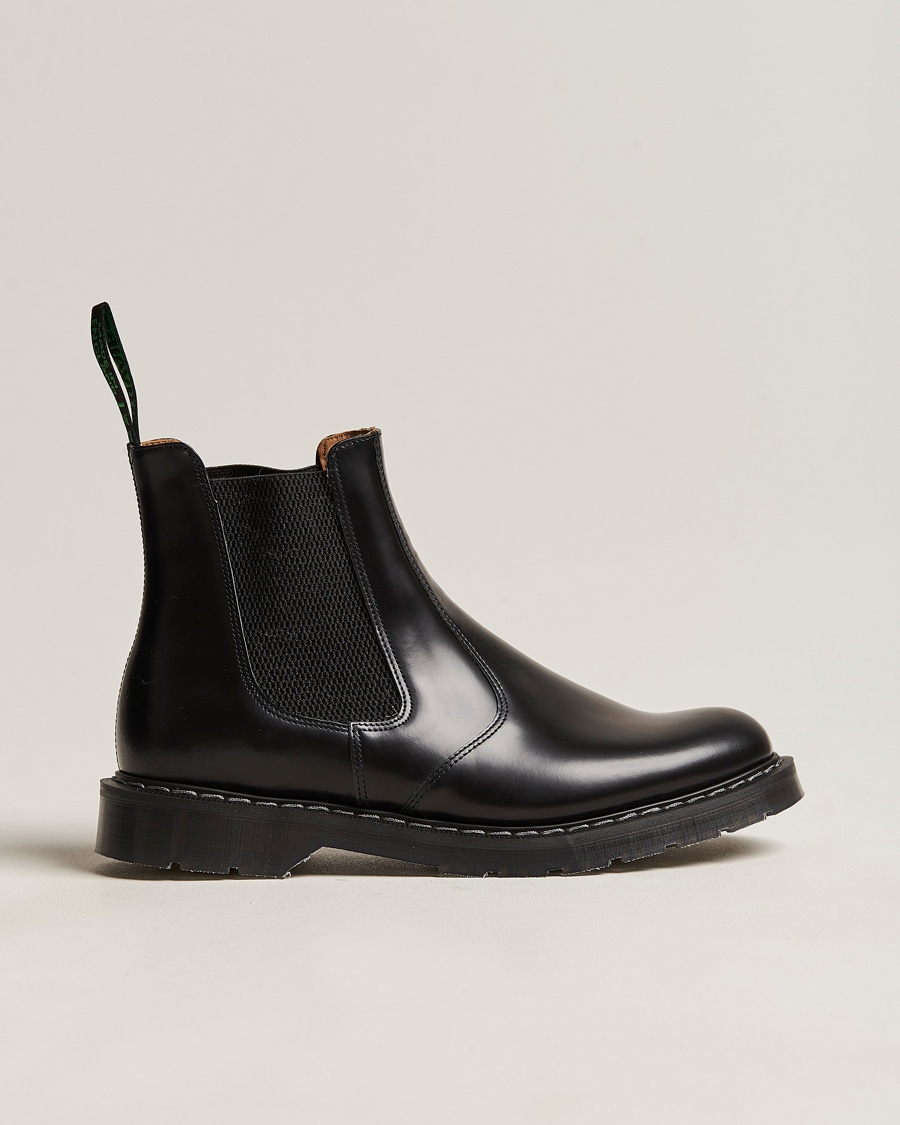 Herr | | Solovair | Dealer Boot Black Shine