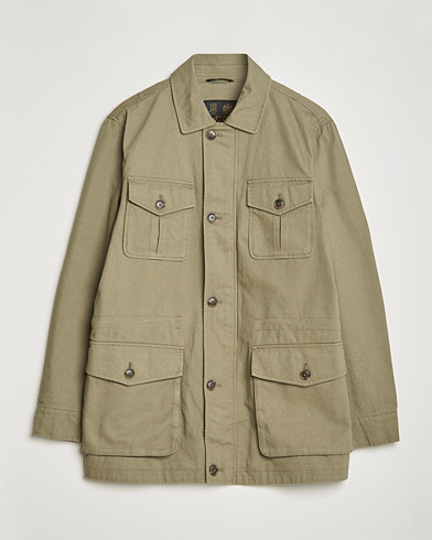 Herr | Field jackets | Morris | Amira Cotton Sand Field Jacket Olive