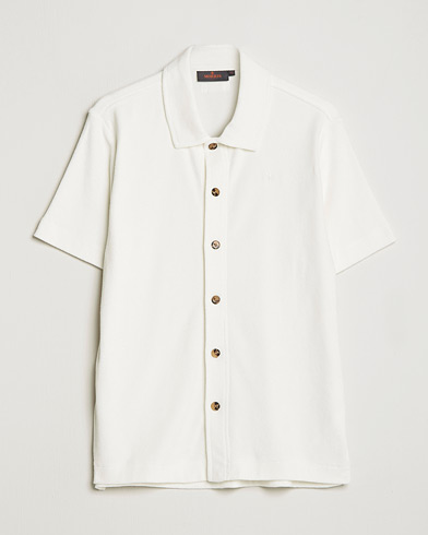 Herr | Skjortor | Morris | Hunter Terry Short Sleeve Shirt Off White