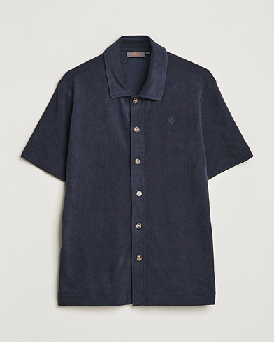 Herr | Kortärmade skjortor | Morris | Hunter Terry Short Sleeve Shirt Old Blue