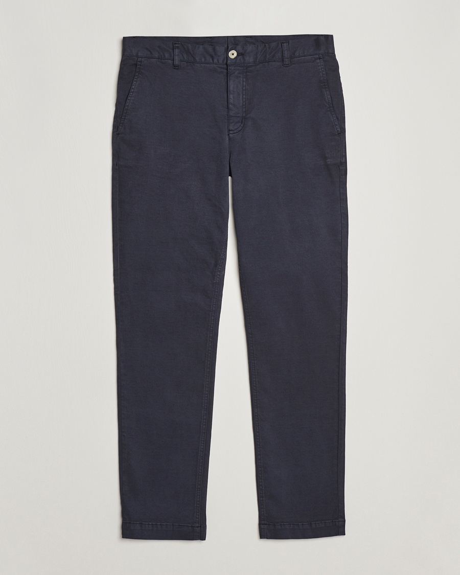 Morris Jeffrey Brushed Chinos Blue – Blå