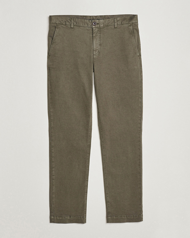 Morris Jeffrey Brushed Chinos Olive – Grön