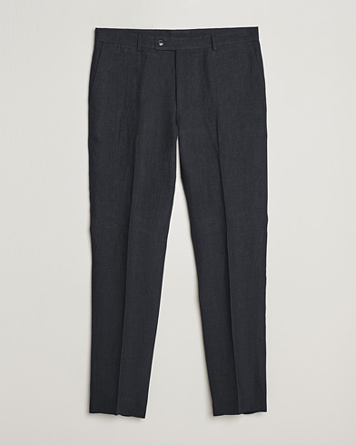 Herr | Morris | Morris | Bobby Linen Suit Trousers Navy