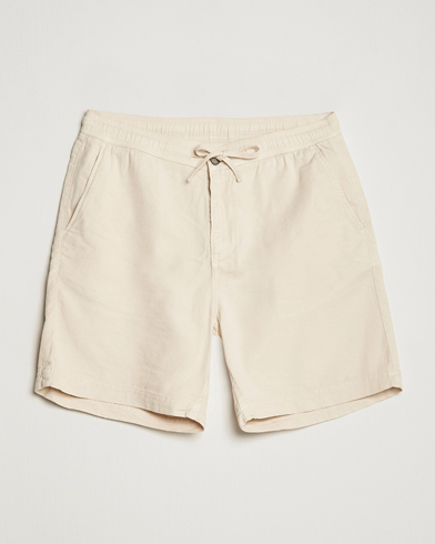 Herr | Shorts | Morris | Fenix Linen Drawstring Shorts Beige