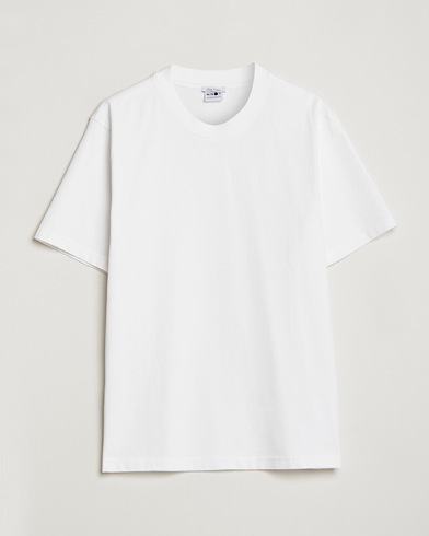 Herr | Kortärmade t-shirts | NN07 | Adam Pima Crew Neck T-Shirt White