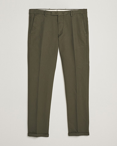 Herr |  | NN07 | Scott Regular Fit Stretch Trousers Army Green
