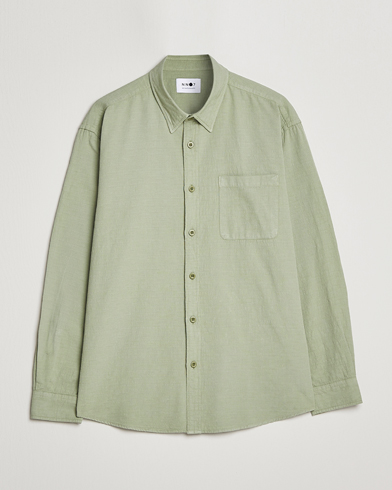 Herr |  | NN07 | Deon Jacquard Shirt Pale Green