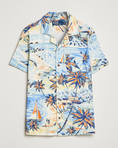 Herr | Terry | Polo Ralph Lauren | Terry Hawaiian Beach Short Sleeve Shirt Multi