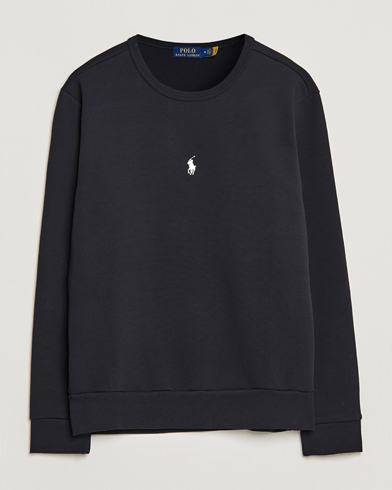 Herr | Sweatshirts | Polo Ralph Lauren | Double Knit Center Logo Sweatshirt Black