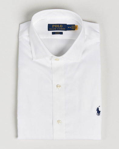 Herr |  | Polo Ralph Lauren | Slim Fit Dress Shirt White