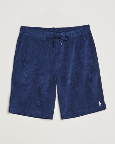 Herr | Terry | Polo Ralph Lauren | Cotton Terry Drawstring Shorts Newport Navy