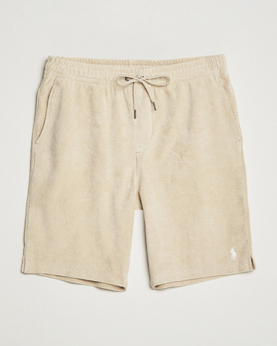 Herr | Polo Ralph Lauren | Polo Ralph Lauren | Cotton Terry Drawstring Shorts Spring Beige