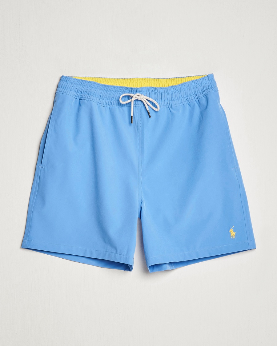 Herr | | Polo Ralph Lauren | Recyceled Traveler Boxer Swimshorts Harbor Island Blue