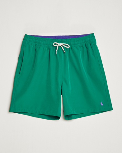 Herr | Badbyxor | Polo Ralph Lauren | Recyceled Traveler Boxer Swimshorts Primary Green