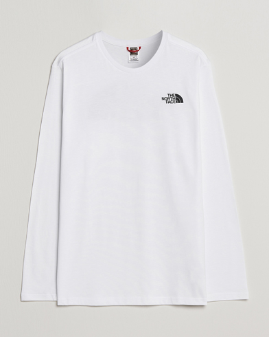 Herr | Långärmade t-shirts | The North Face | Long Sleeve Easy T-Shirt White