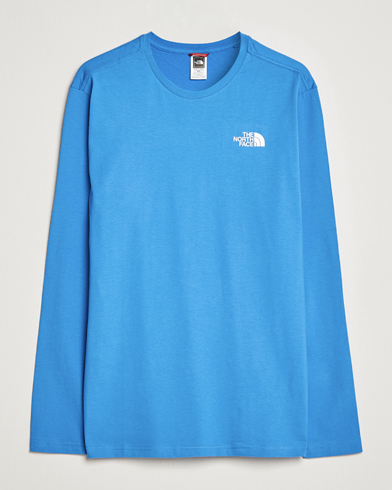 Herr | Långärmade t-shirts | The North Face | Long Sleeve Easy T-Shirt Super Sonic Blue