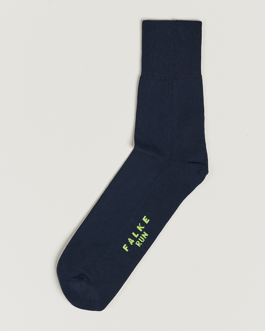 Herr | Falke | Falke | Run Cushioned Sport Sock Marine