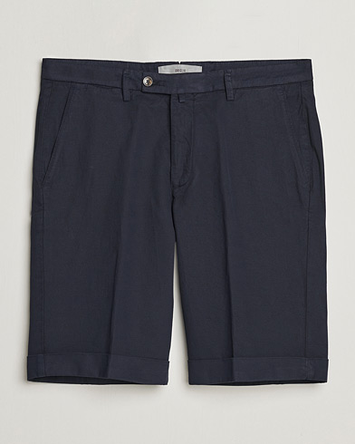 Herr |  | Briglia 1949 | Linen/Cotton Shorts Navy