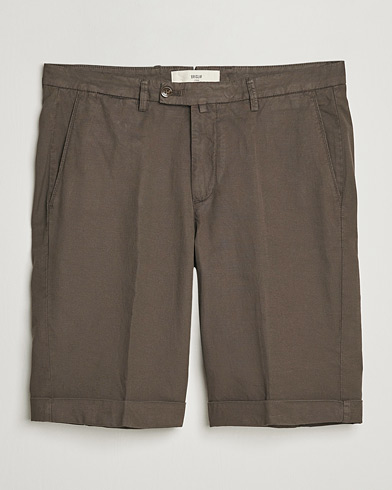 Herr | Linneshorts | Briglia 1949 | Linen/Cotton Shorts Brown