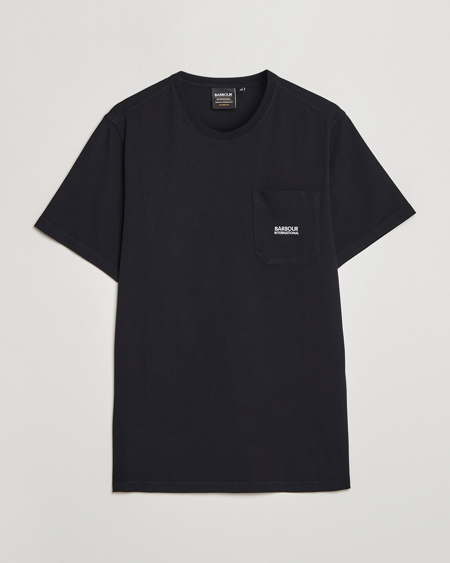 Herr | | Barbour International | Radok Pocket Crew Neck T-Shirt Black