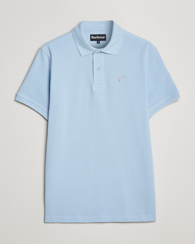 Herr | Barbour Lifestyle | Barbour Lifestyle | Sports Polo Sky Blue