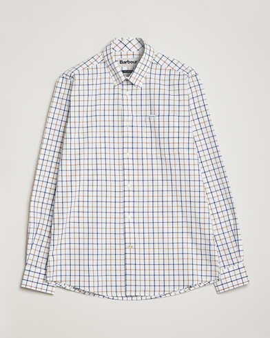Herr | Casualskjortor | Barbour Lifestyle | Tailored Fit Bradwell Checked Shirt Sandstone