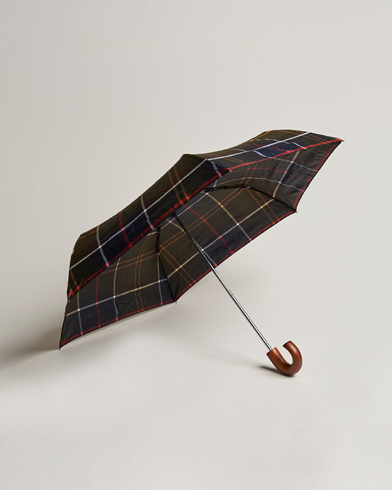 Herr | Rea accessoarer | Barbour Lifestyle | Telescopic Tartan Umbrella Classic